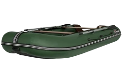 Моторная лодка ПВХ Фрегат 350 FM Light (ФМ Лайт) НДНД Про Зеленый, фото 4