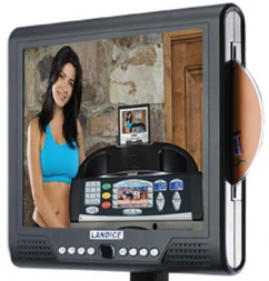 ОПЦИЯ DVD-плеер с TV-тюнером 12&quot; LANDICE TREADMILL, фото 1