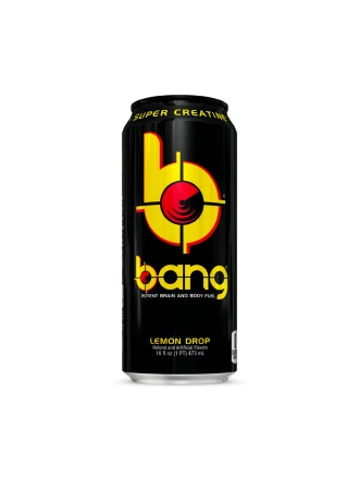 Энергетический напиток &quot;БЭНГ&quot; Лимонад VPX BANG 473мл Lemon Drop, фото 1