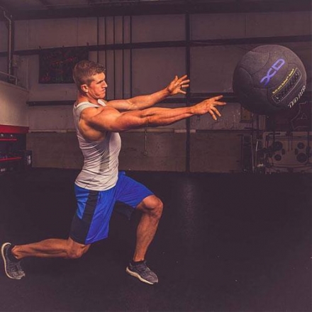 Мяч медицинский XD Kevlar, вес: 2 кг, фото 4