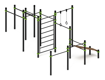 Воркаут 108 зеленый ВТ 12.23-02, фото 2