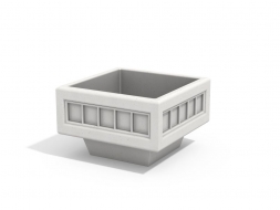 МФ 6.10 Вазон квадратный, фото 1 МФ 6.10 Вазон квадратный, фото 1