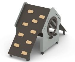 Игровой домик Romana 115.41.00_30.03 для детских площадок, фото 2 Игровой домик Romana 115.41.00_30.03 для детских площадок, фото 2