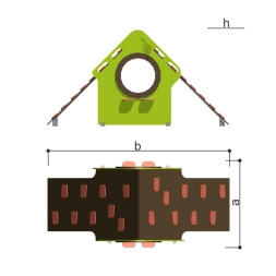 Игровой домик Romana 115.41.00_30.03 для детских площадок, фото 3 Игровой домик Romana 115.41.00_30.03 для детских площадок, фото 3