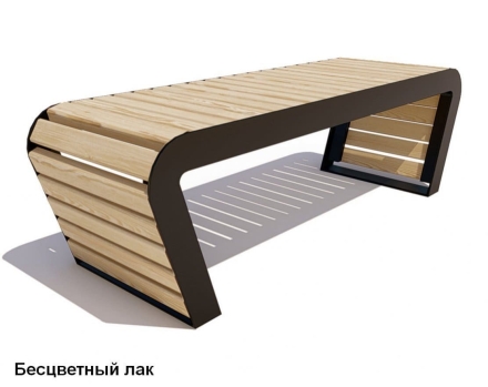 Скамейка уличная Времена года, Сосна 1,8 м, фото 1