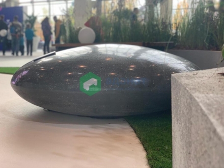 Скамейка «Галька» круглая, фото 8