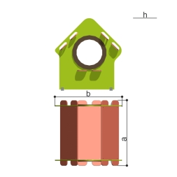 Игровой домик Romana 115.40.00_30.01 для детских площадок, фото 4 Игровой домик Romana 115.40.00_30.01 для детских площадок, фото 4