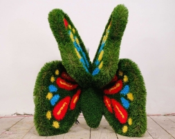 Топиари бабочка Тара, модель 1 - газон Eco+Deluxe, фото 2