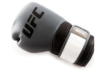 (UFC Перчатки MMA для работы на снарядах чёрные - 14 Oz)