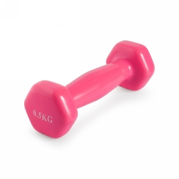 Гантель неразборная  0,5 кг винил, фото 1