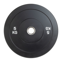 Диск бамперный 51 мм. обрезиненный  5 кг (модель: D5), фото 1