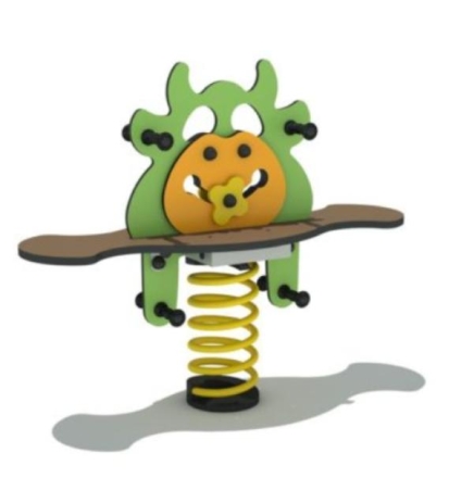 Качалка на пружине КНП-066 для детской площадки, фото 1