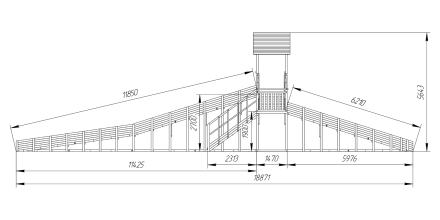 Зимняя горка Савушка Зима 11, фото 6