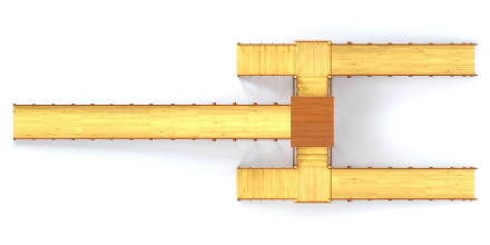 Зимняя горка Савушка Зима 11, фото 5