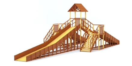 Зимняя горка Савушка Зима 11, фото 1