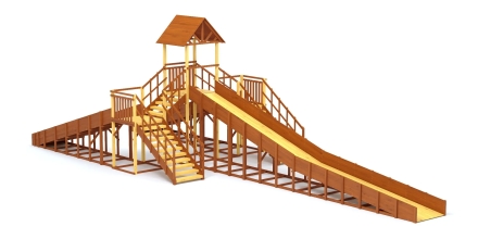 Зимняя горка Савушка Зима 11, фото 4