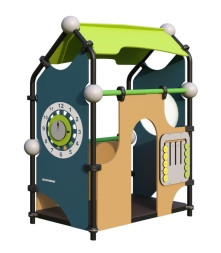 Игровой домик Romana 057.114.00 для детских площадок, фото 1 Игровой домик Romana 057.114.00 для детских площадок, фото 1