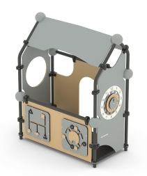 Игровой домик Romana 057.114.00 для детских площадок, фото 3 Игровой домик Romana 057.114.00 для детских площадок, фото 3