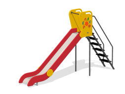 Детская горка Большая ГР-03 H=1500 для игровой площадки, фото 2