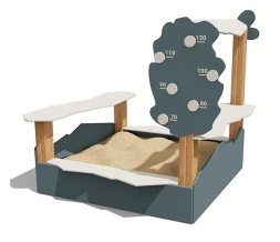 Песочница Полянка ВСТ 5657 для детской площадки, фото 4 Песочница Полянка ВСТ 5657 для детской площадки, фото 4