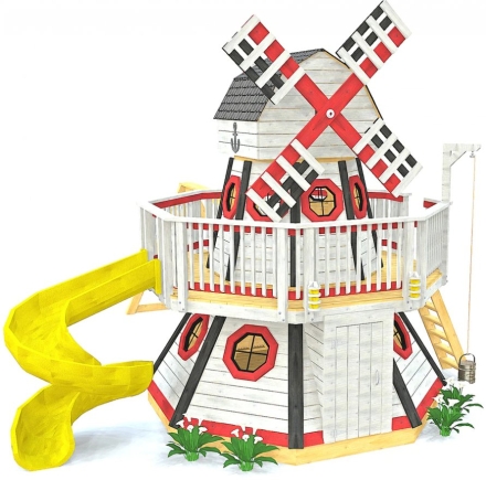 Игровой комплекс TORUDA WOOD Ветряная мельница, фото 1