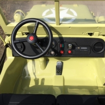 Электромобиль Jeep Willys YKE 4137 4WD хаки