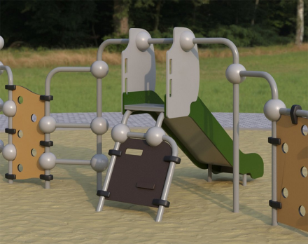 Детский спортивно-игровой комплекс Romana 057.08.00, фото 4