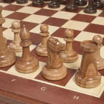 Шахматы Сенеж &quot;Стаунтон&quot; Махагон