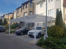 Балочный односкатный навес Балочный односкатный навес