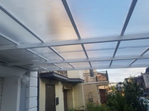 Балочный односкатный навес Балочный односкатный навес