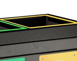 Урна для раздельного сбора мусора Сортер, фото 3