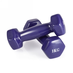 Гантель неразборная  1 кг винил, фото 2