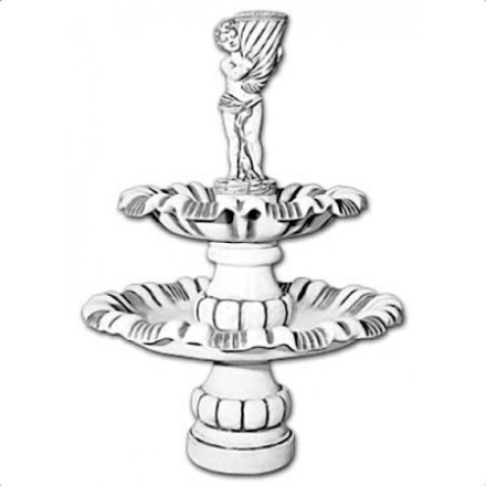 Фонтан двухъярусный скульптурный &quot;Мальчик с рогом&quot;, фото 1