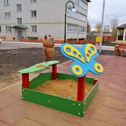 Песочница ВСТ 5656 для детской площадки, фото 3 Песочница ВСТ 5656 для детской площадки, фото 3