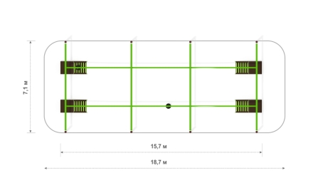 FUN-terra Детский Монорельс «КИНЕТИКА» МР-1-1, фото 3