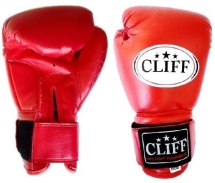 Перчатки бокс CS-365 CLUB PVC  6 oz красные (детские)