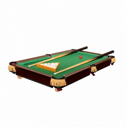 Бильярдный стол ТУЛА-Мини Модель 1 для пула 5ф 177х97 см, фото 4