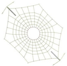 Пространственная сетка &quot;Паутина-3&quot; ПС-586