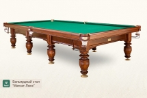 Бильярдный стол Магнат Люкс для снукера 12ф Бильярдный стол Магнат Люкс для снукера 12ф