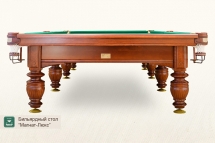 Бильярдный стол Магнат Люкс для снукера 12ф Бильярдный стол Магнат Люкс для снукера 12ф
