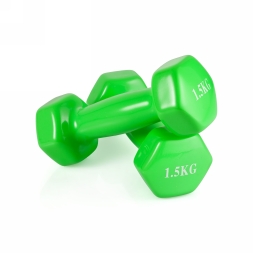 Гантель неразборная  1,5 кг винил, фото 2