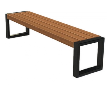 Скамейка TORUDA «Прага» без спинки 0,6м, фото 1