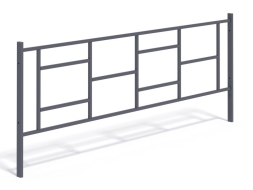 МФ 7.081 Ограждение металлическое в сборе, фото 5 МФ 7.081 Ограждение металлическое в сборе, фото 5