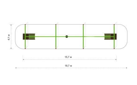 FUN-terra Детский Монорельс «КИНЕТИКА» МР-1, фото 3
