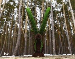 Топиари бабочка Какао - газон Premium, фото 6