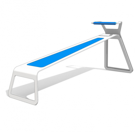 Л-002 Скамья для пресса наклонная, фото 1