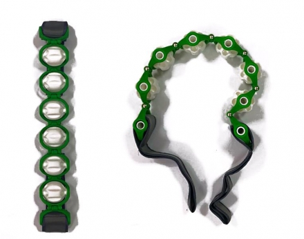 Массажер для спины 6 роликов 8666, фото 1