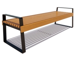 Банкетка Белгород, Сосна 1,5 м, фото 3