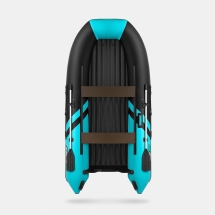 GLADIATOR E 300 S AIR SPORT Черно-бирюзовый моторная лодка ПВХ