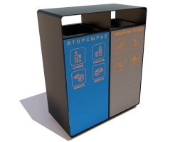 Урна «Город» для раздельного сбора мусора, фото 2